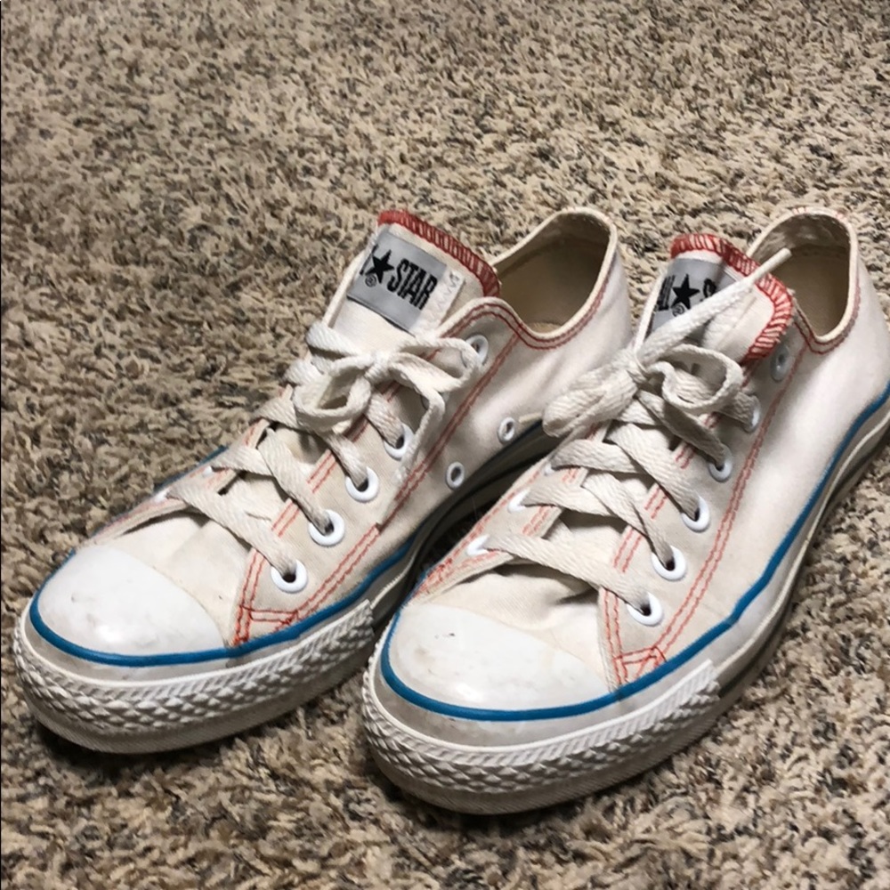 White size 6 converse